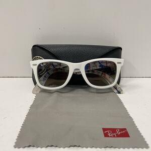 Ray-Ban Wayfarer Special Series #2 – NYC MTA Subway Map Frame Sunglasses White